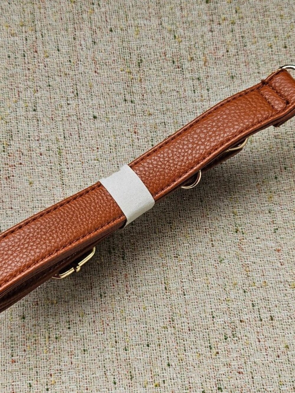 Replacement Strap for Shoulder Bag Hand Bag Brown Faux Leather Strap Adjustable - Picture 4 of 10